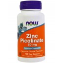 NOW Zinc Picolinate 50мг 60таб