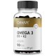 Omega 3 D3+K2 Ostrovit 90 капс 