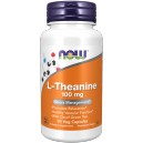 Now Foods L-Theanine 100 мг. 90 кап.