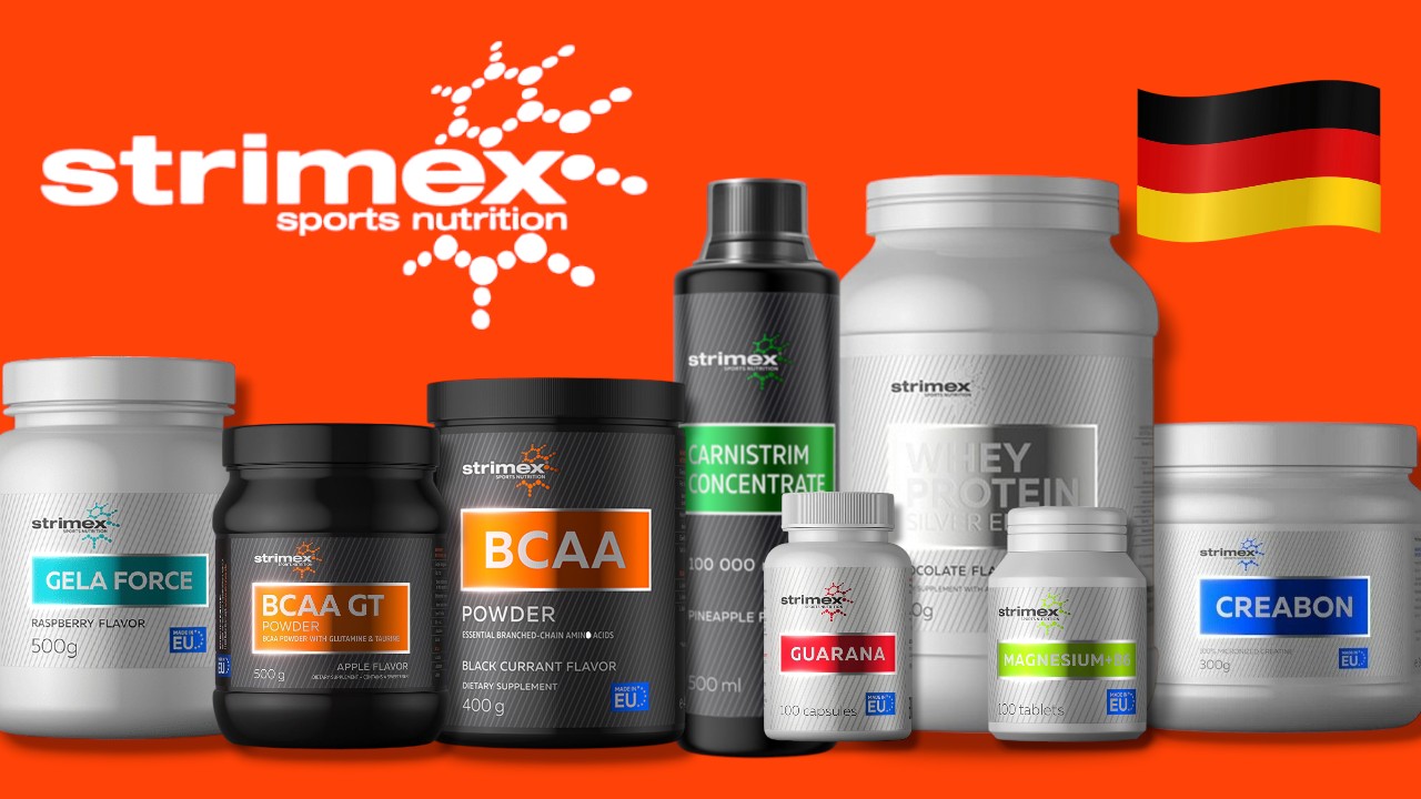 Strimex Sport Nutrition в Спорт-Еда магазины спортивного питания