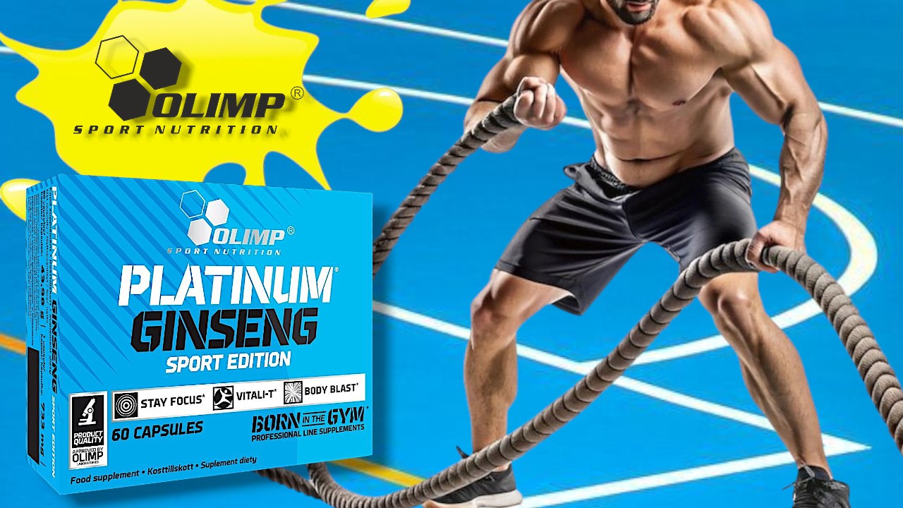 Olimp Platinum Ginseng® 550 Sport Edition спортивное питание Минск Гомель Спорт-Еда