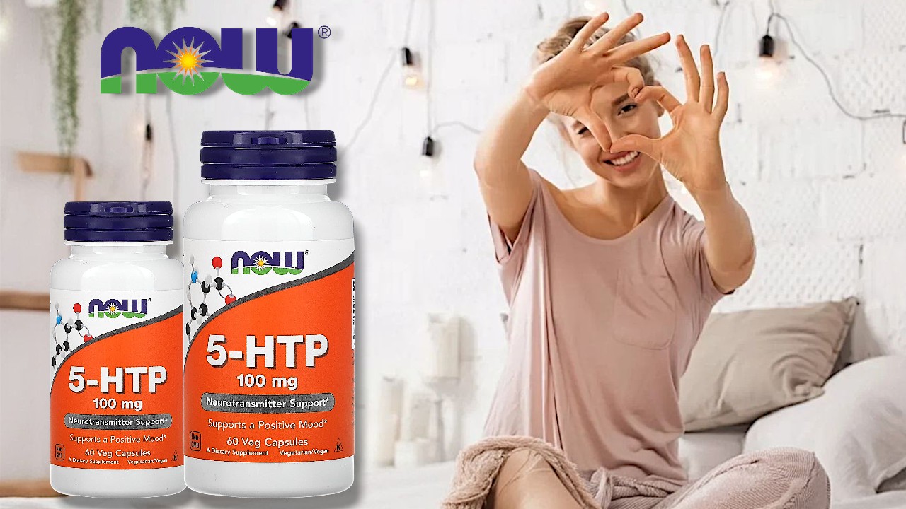 Now Foods 5-HTP 100 mg Veg Capsule спортивное питание Минск Гомель