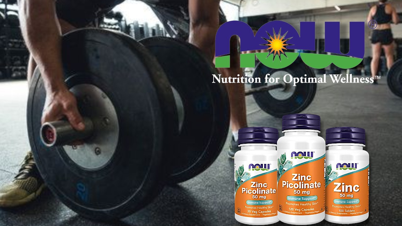 Now Foods Zinc Picolinate 50 мг спортивное питание Минск Гомель Спорт-Еда