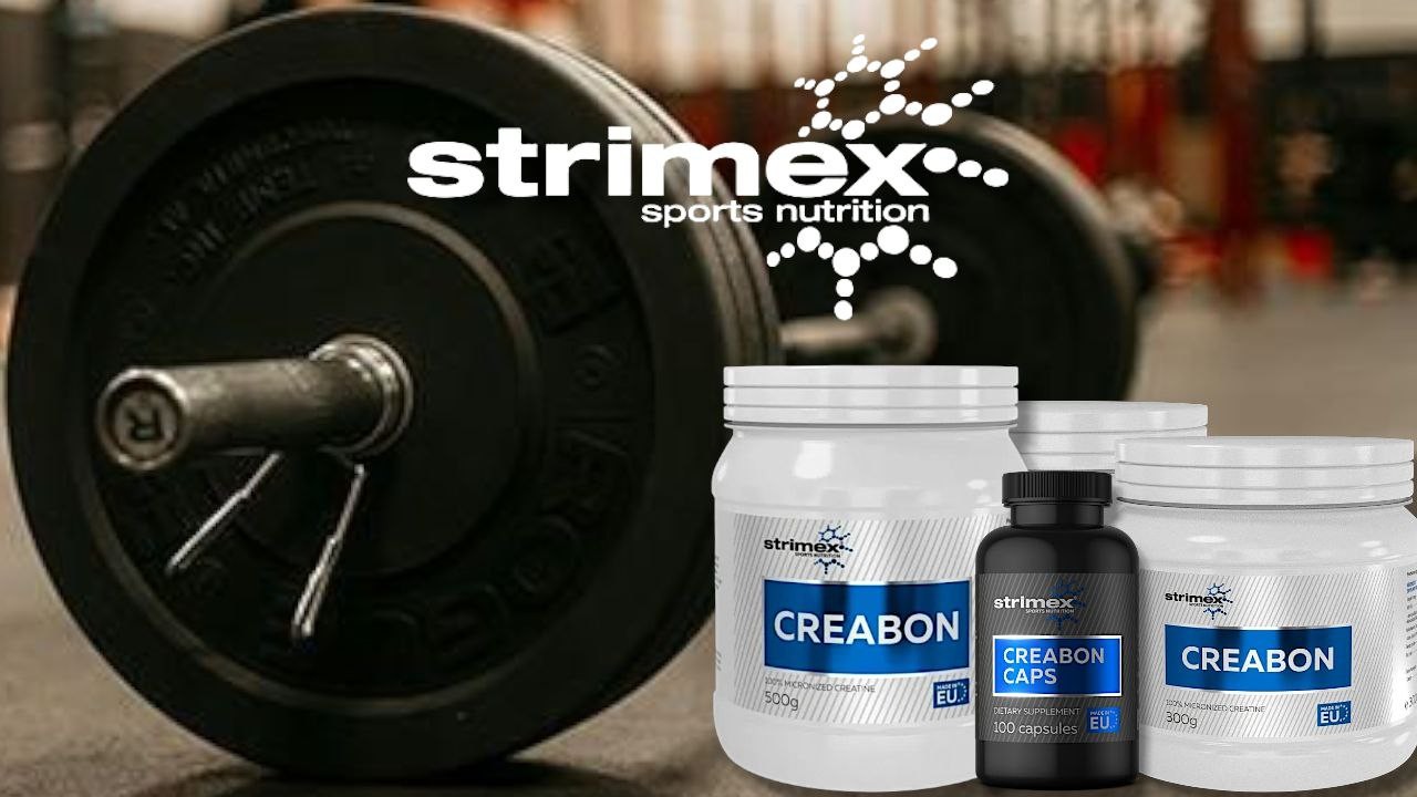 Strimex Creabon 100% Micronized Creatine  спортивное питание Минск Гомель магазин Спорт-Еда